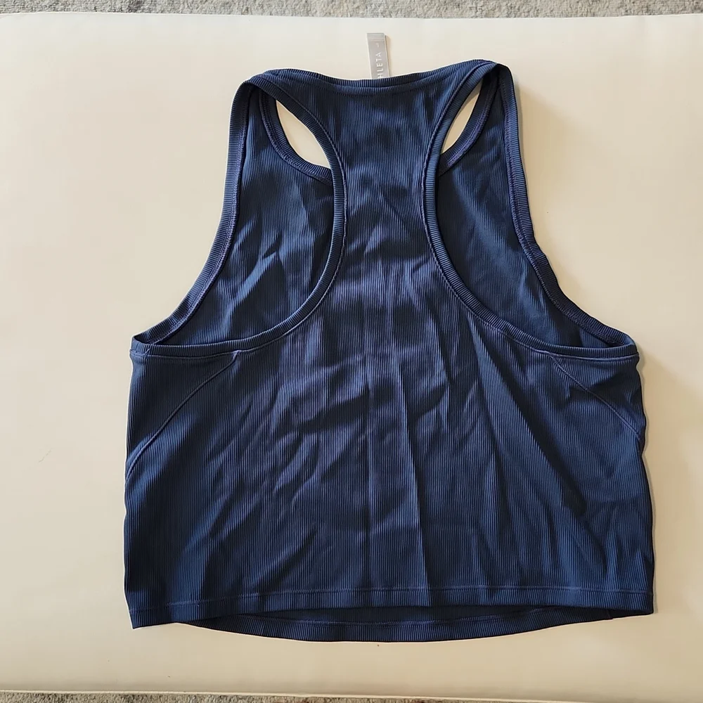 Athleta Shanti Rib Racerback Tank Top - Picture 2 of 4